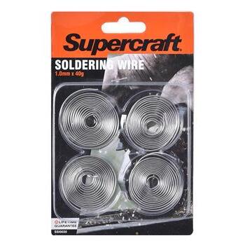 Soldering Wire Set 4Pce Supercraft