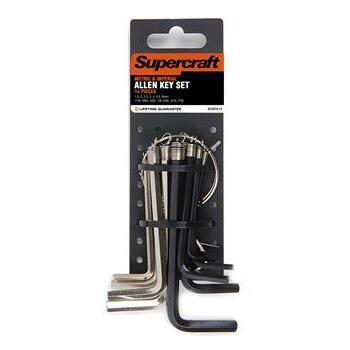 Allen Key Metric/Imperial 14Pce Supercraft