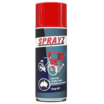 Paint Enamel Red 250g Sprayz