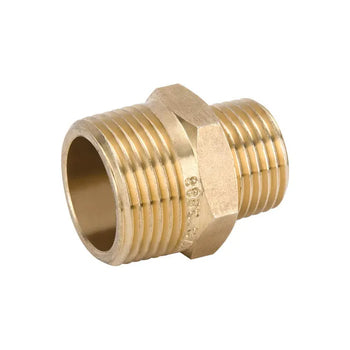 Hexagon Nipple Reducing Brass 20 X 15MM