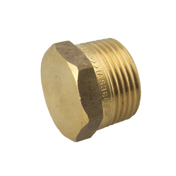 Hexagon Plug Brass 20MM